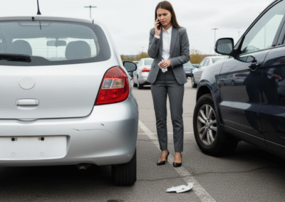 Typische Versicherungsfehler bei Parkunfällen