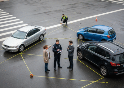 Wie die Schuld bei einer Massenkarambolage geprüft wird